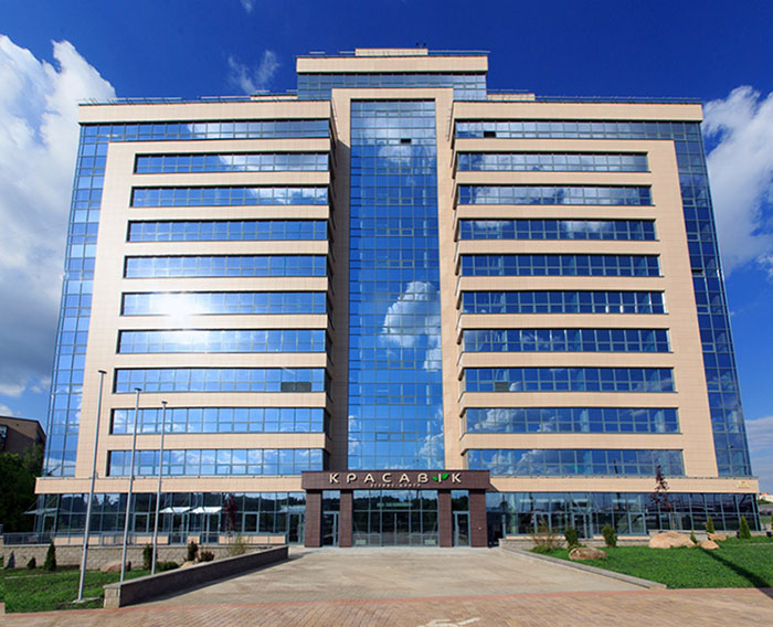 компания Epam Systems арендовала все здание бизнес-центра «Красавiк»