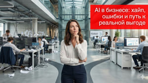 AI в бизнесе: хайп, ошибки и путь к реальной выгоде
